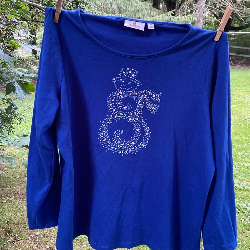 Quacker Factory embellished t Shirt